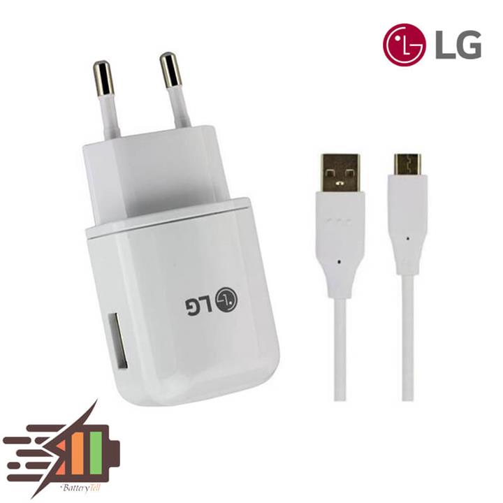 شارژر و کابل شارژ الجی LG 10W Micro USB
